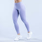 Women's Hip-lifting Fitness High Waist Seamless Yoga Cropped Trousers