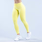 Women's Hip-lifting Fitness High Waist Seamless Yoga Cropped Trousers