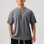 Men's Loose Striped Outdoor Fitness Casual Top