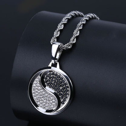 Men And Women Hip Hop Trendy Personality Necklace Pendant