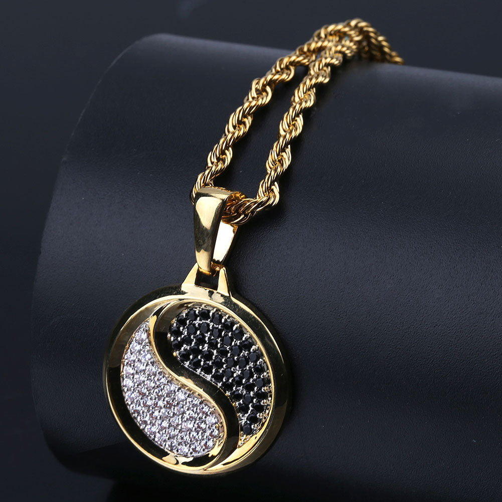 Men And Women Hip Hop Trendy Personality Necklace Pendant